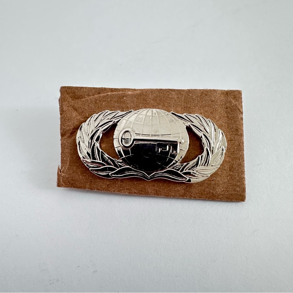 Galactic Empire Death Star Security Badge Novelty Pin Sci-Fi Collectible